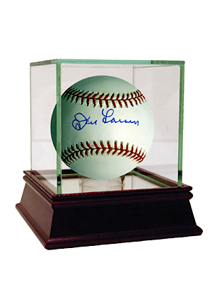Don Larsen Autographed MLB Baseball (MLB Auth)